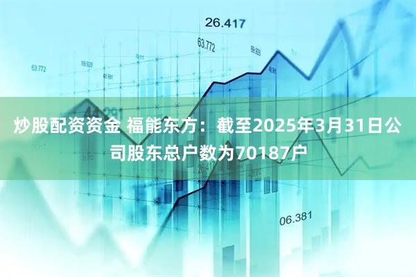 炒股配资资金 福能东方：截至2025年3月31日公司股东总户数为70187户