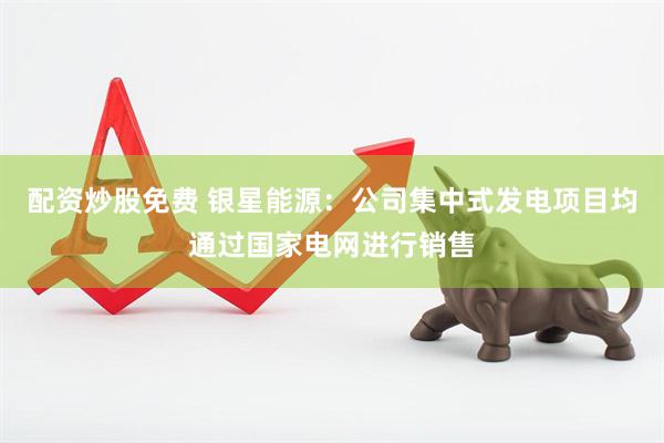 配资炒股免费 银星能源：公司集中式发电项目均通过国家电网进行销售